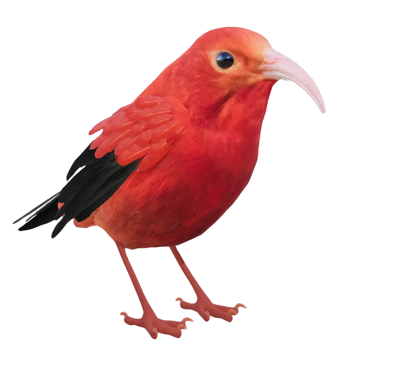 Drepanis coccinea